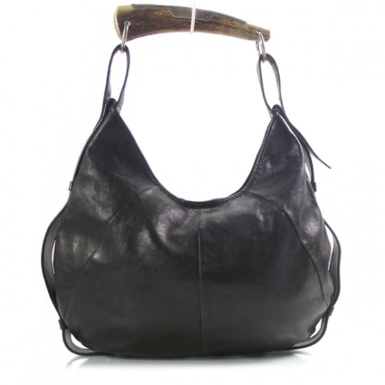 Saint Laurent Leather Mombasa Hobo 1 of 11