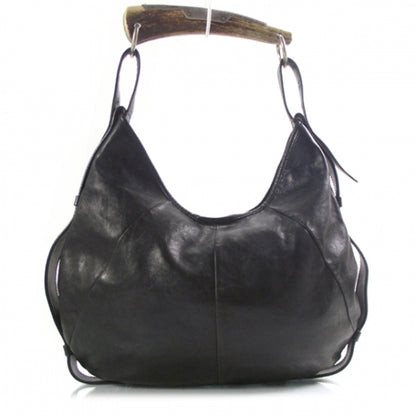 Saint Laurent Leather Mombasa Hobo 1 of 11
