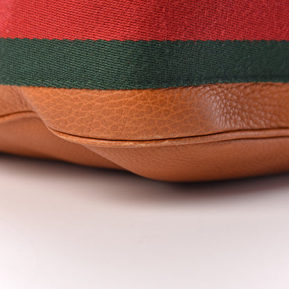 Gucci Pebbled Calfskin Medium Heritage Shoulder Bag Light Tobacco 9 of 13