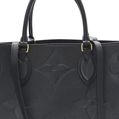 Louis Vuitton Empreinte Monogram Giant Onthego GM Black 7 of 10