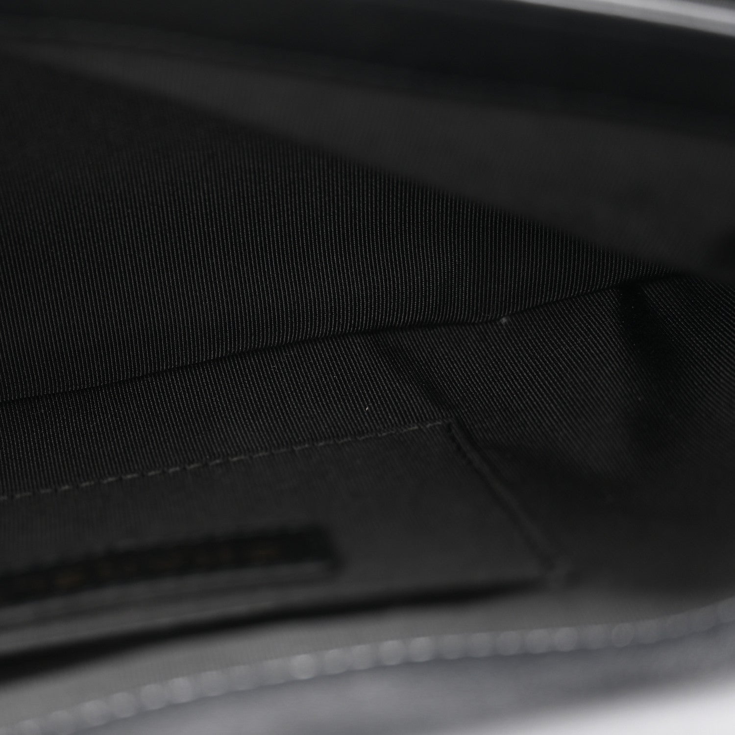 Chanel Lambskin Quilted Fold Up Again Clutch Black 6 of 10