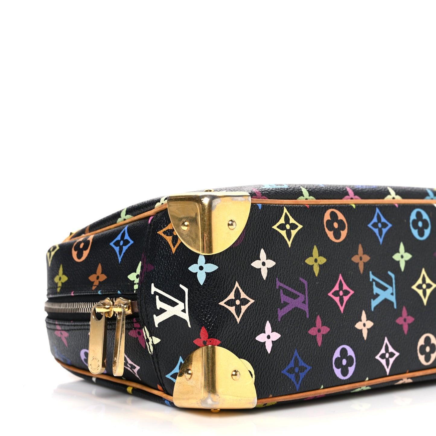 Monogram Multicolor Trouville Black