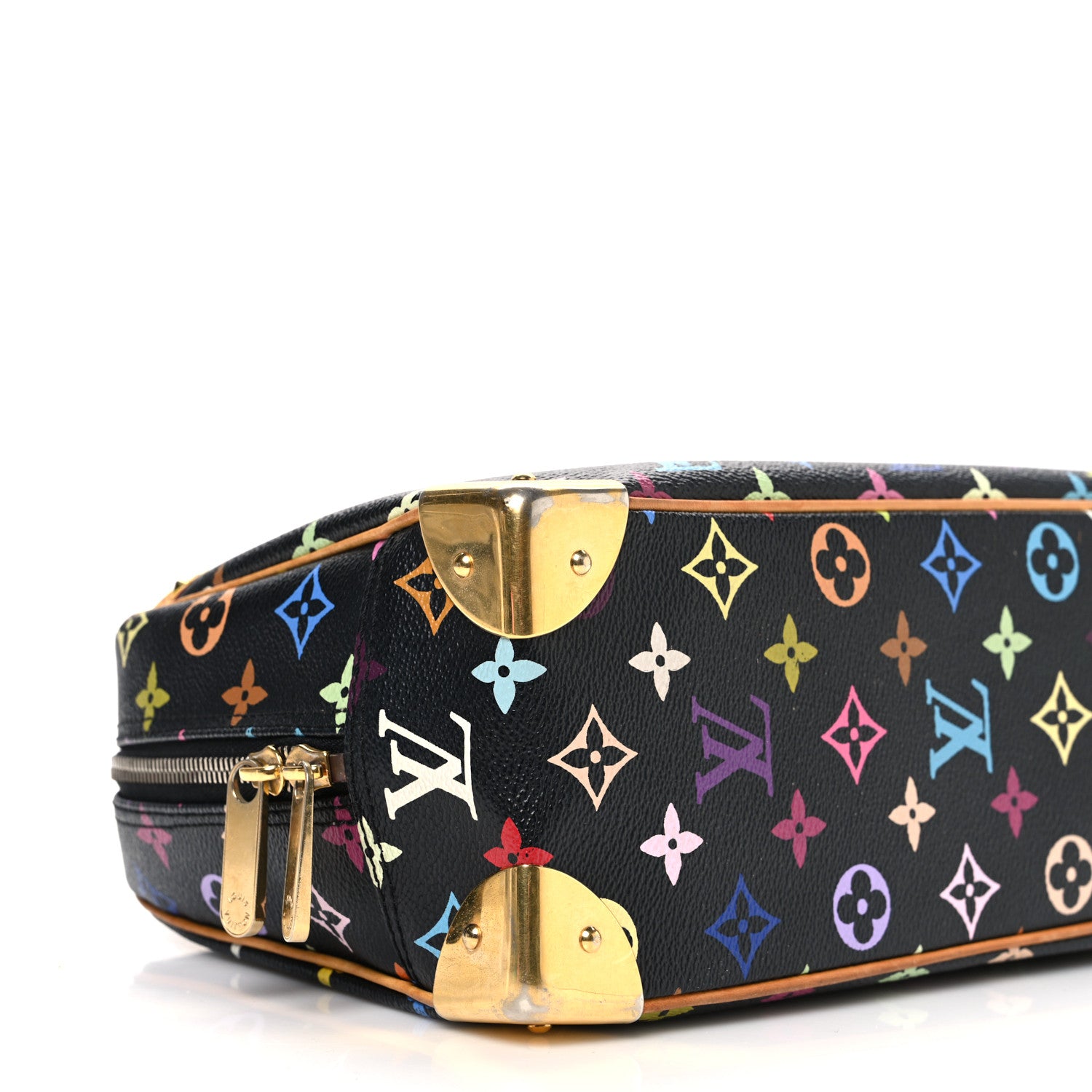 Louis Vuitton Monogram Multicolor Trouville Black 8 of 11