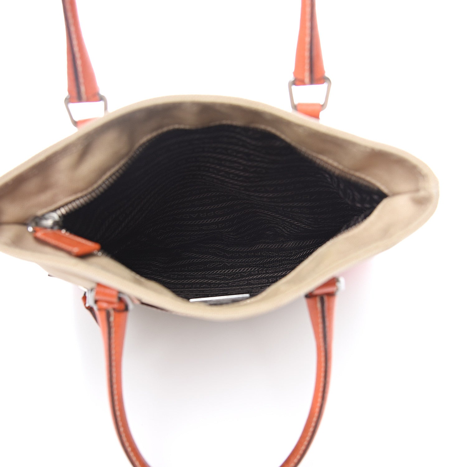 Prada Canapa Cinghiale Tote Corda Aragosta 4 of 12