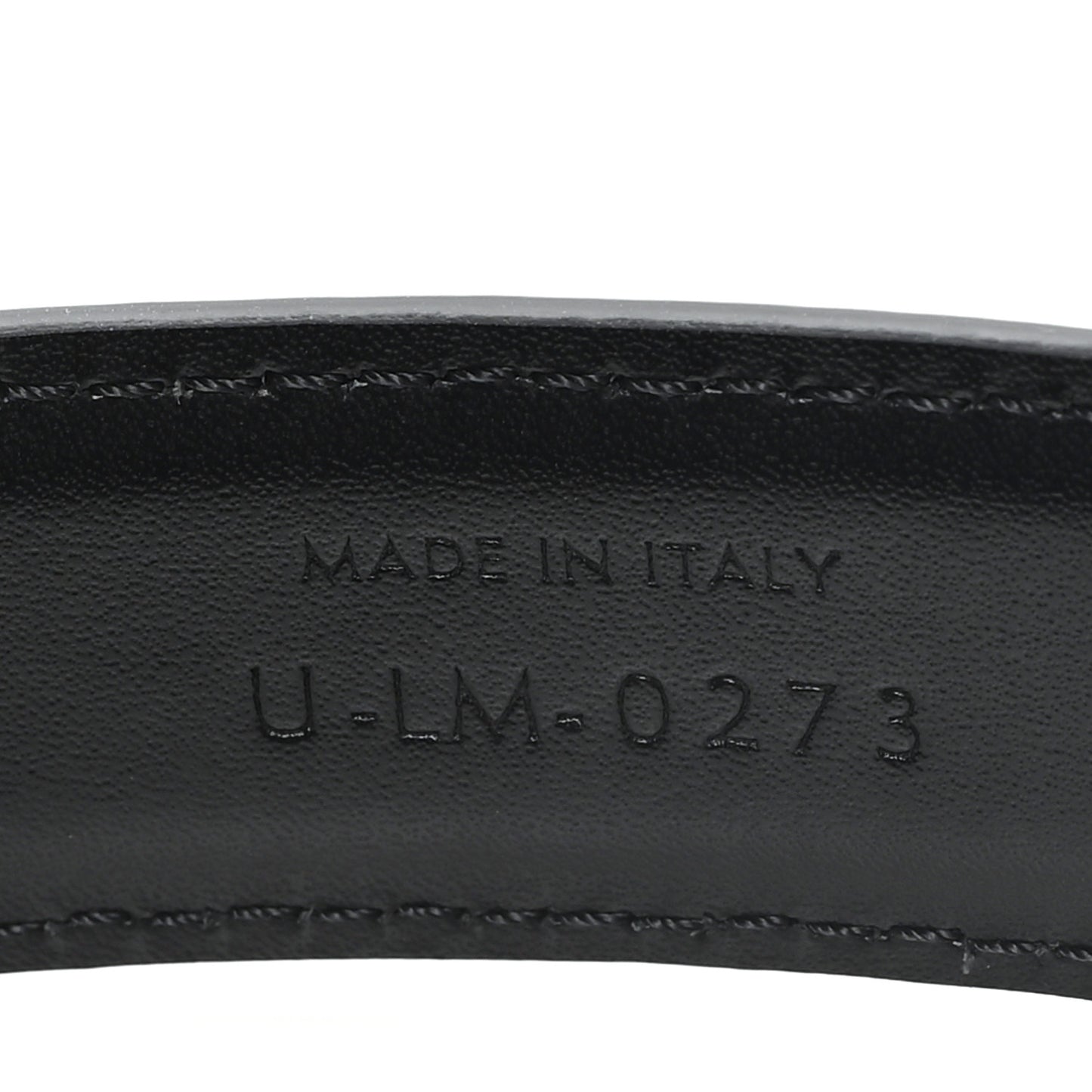 Box Calfskin Medium 25mm Triomphe Belt 80 32 Black