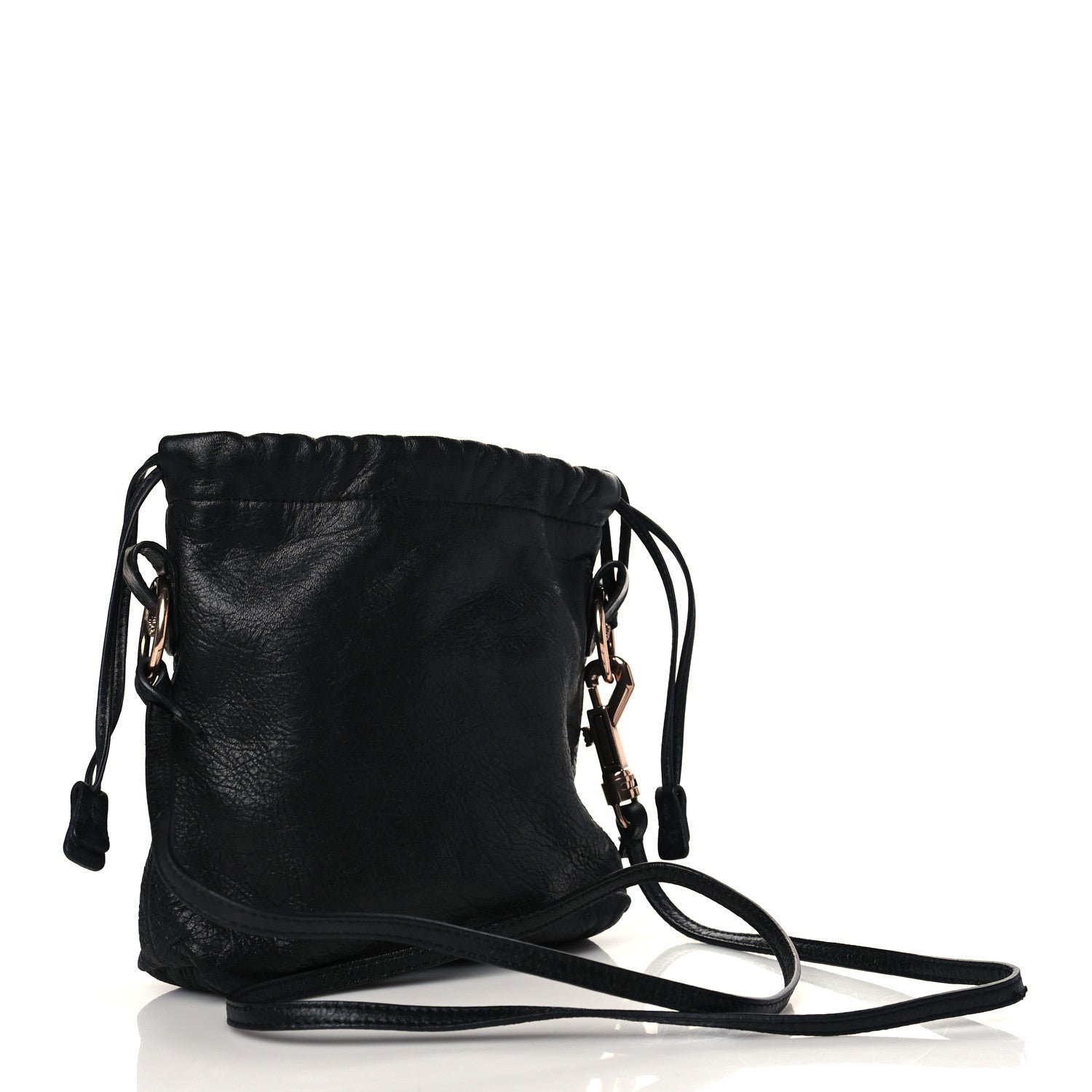 Balenciaga Agneau Giant 12 Rose Gold Hardware Mini Move On Black 3 of 13