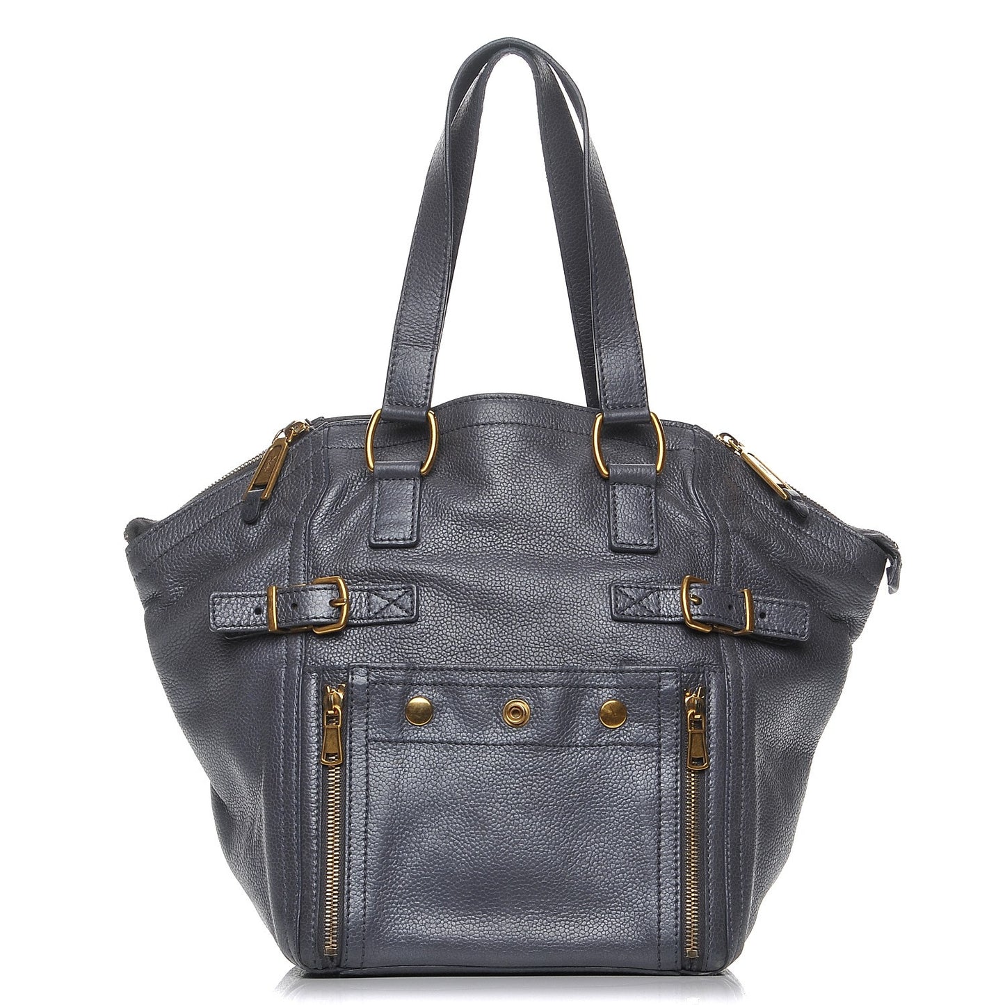 Calfskin Small Downtown Grey