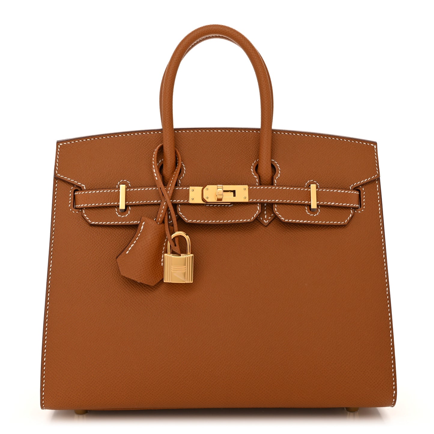 Epsom Birkin Sellier 25 Gold