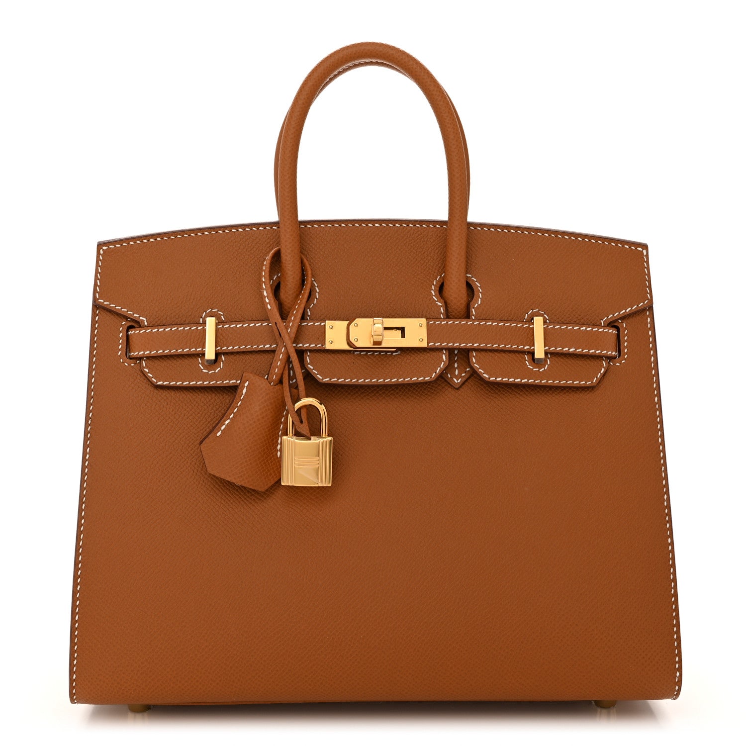 Hermes Epsom Birkin Sellier 25 Gold 1 of 13
