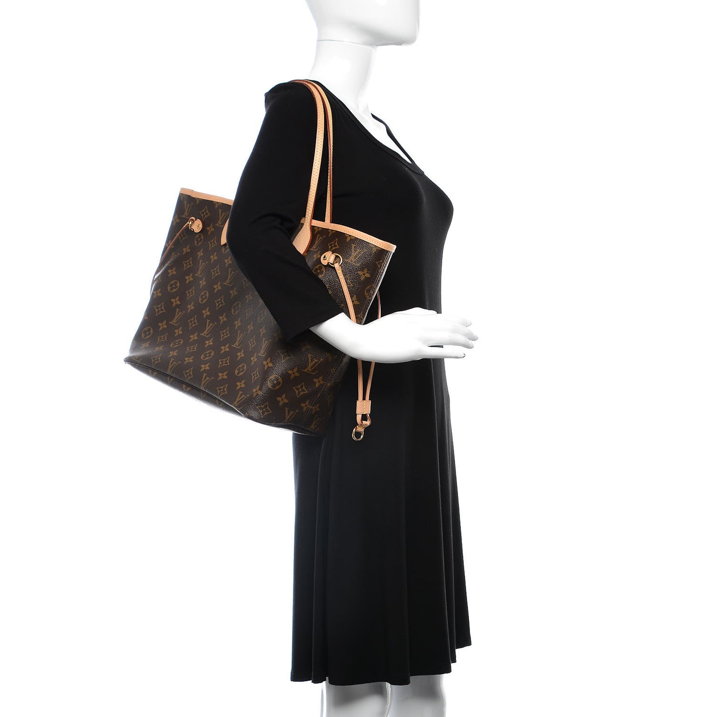 Monogram Neo Neverfull MM Pivoine