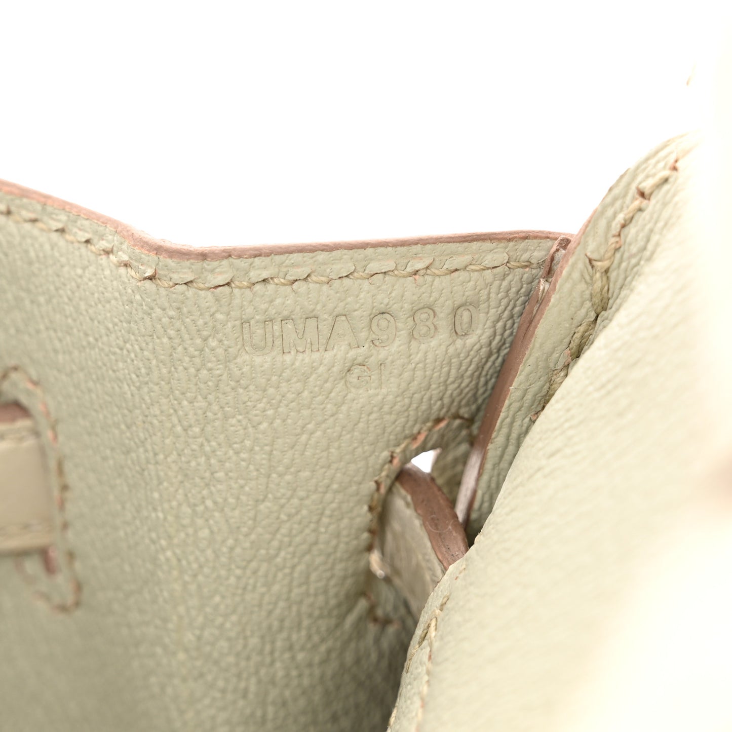 Matte Porosus Crocodile Birkin 25 Beton