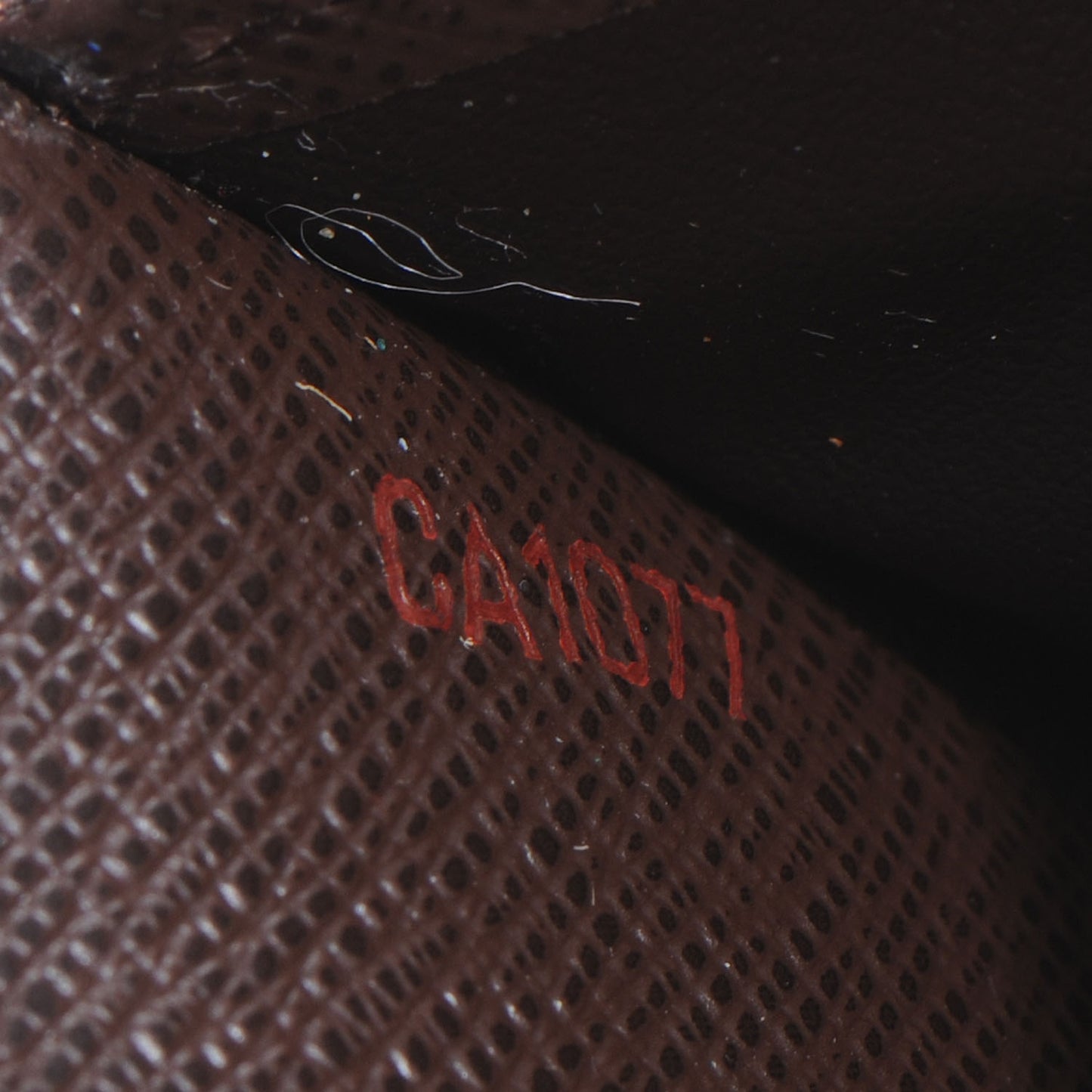 Damier Ebene Sarah Wallet