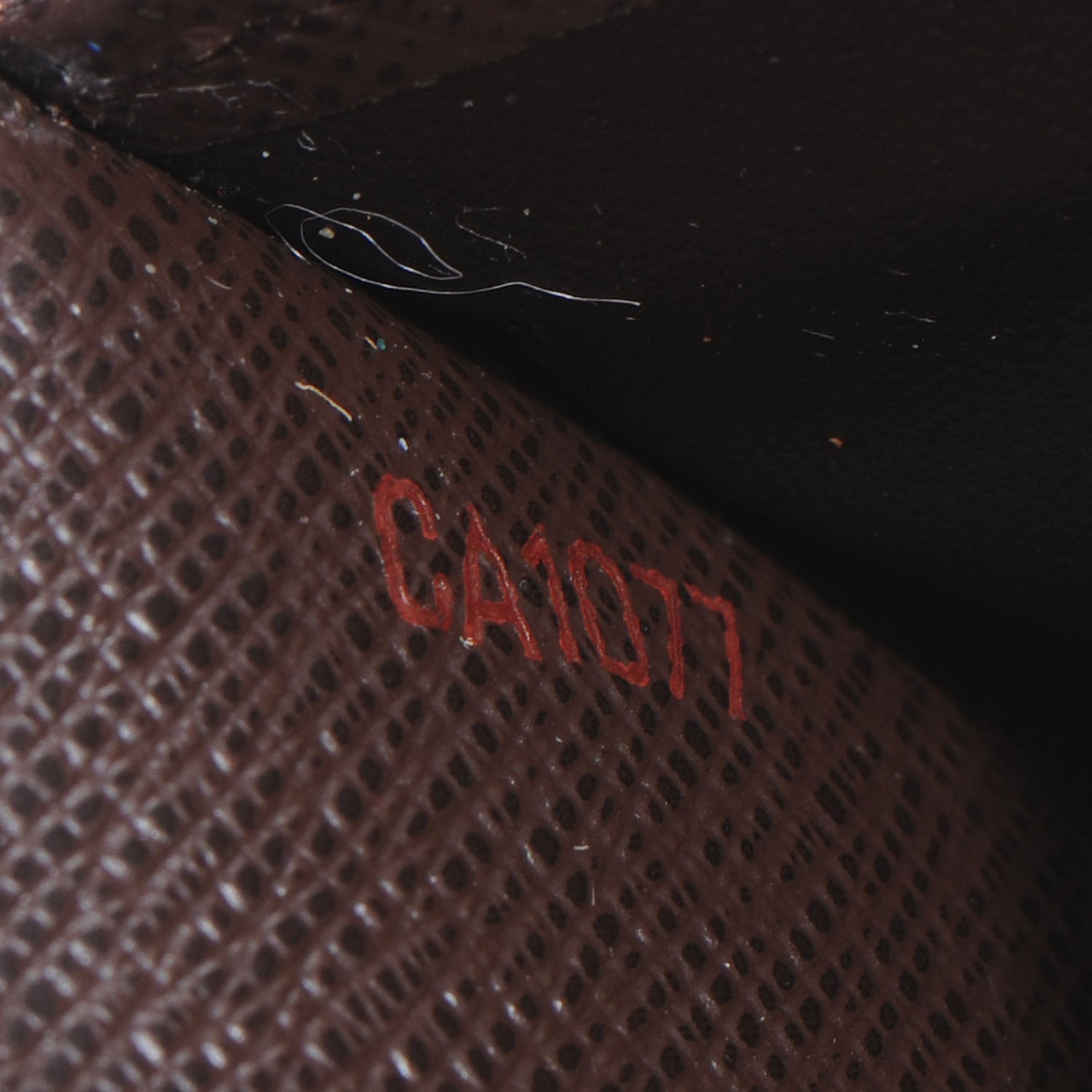 Louis Vuitton Damier Ebene Sarah Wallet 6 of 7