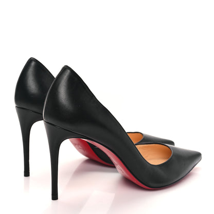 Christian Louboutin Shiny Nappa Iriza 100 Pumps 38 Black 4 of 9
