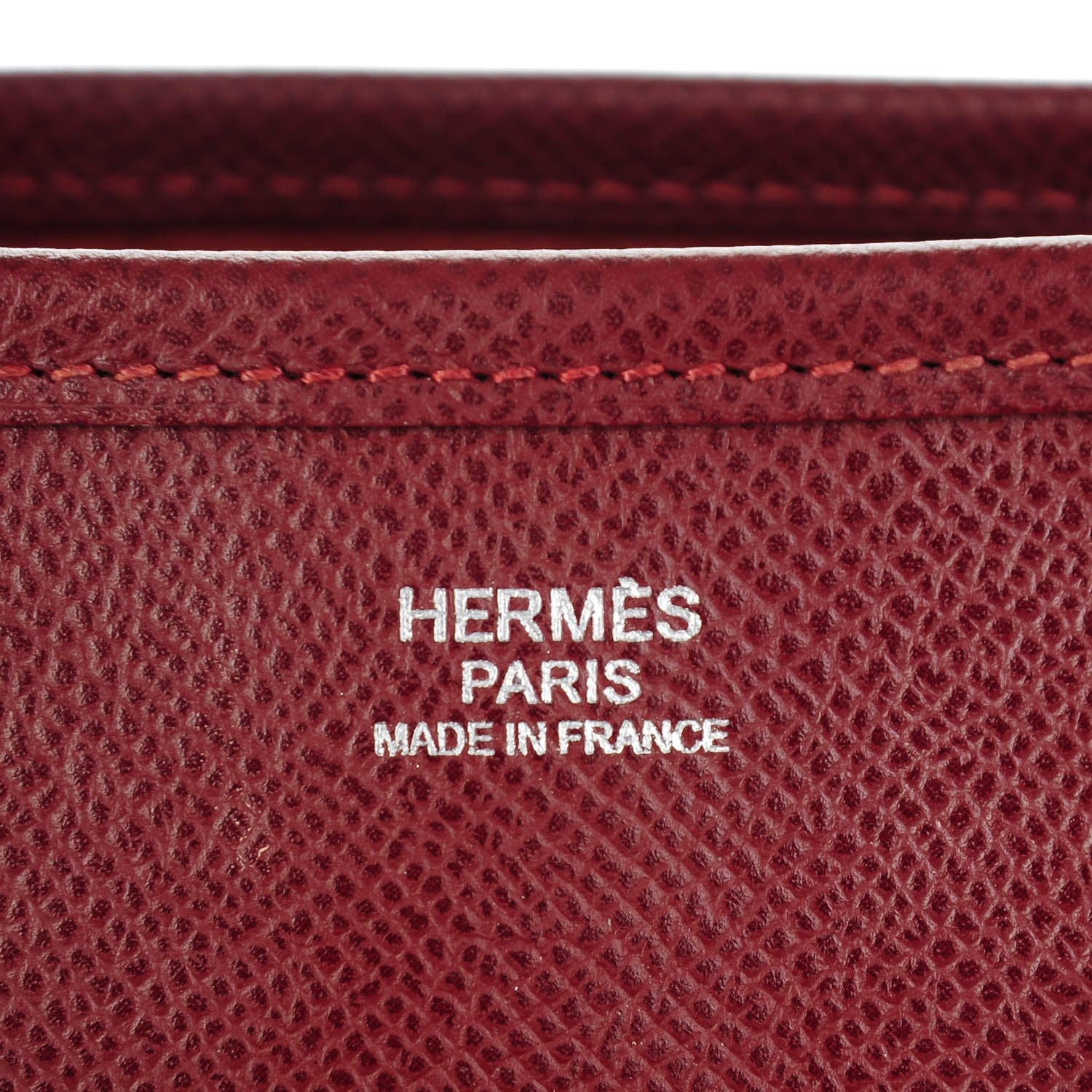 Hermes Epsom Evelyne III GM Rouge H 7 of 7