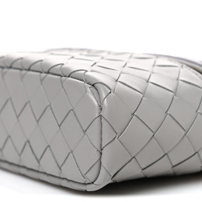 Bottega Veneta Calfskin Intrecciato Bang Bang Vanity Case Limestone 11 of 11