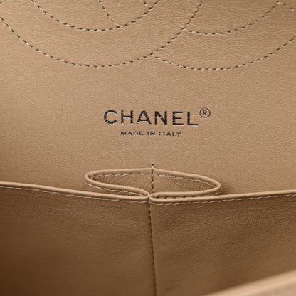 Chanel Caviar Quilted Jumbo Double Flap Beige Clair 6 of 9