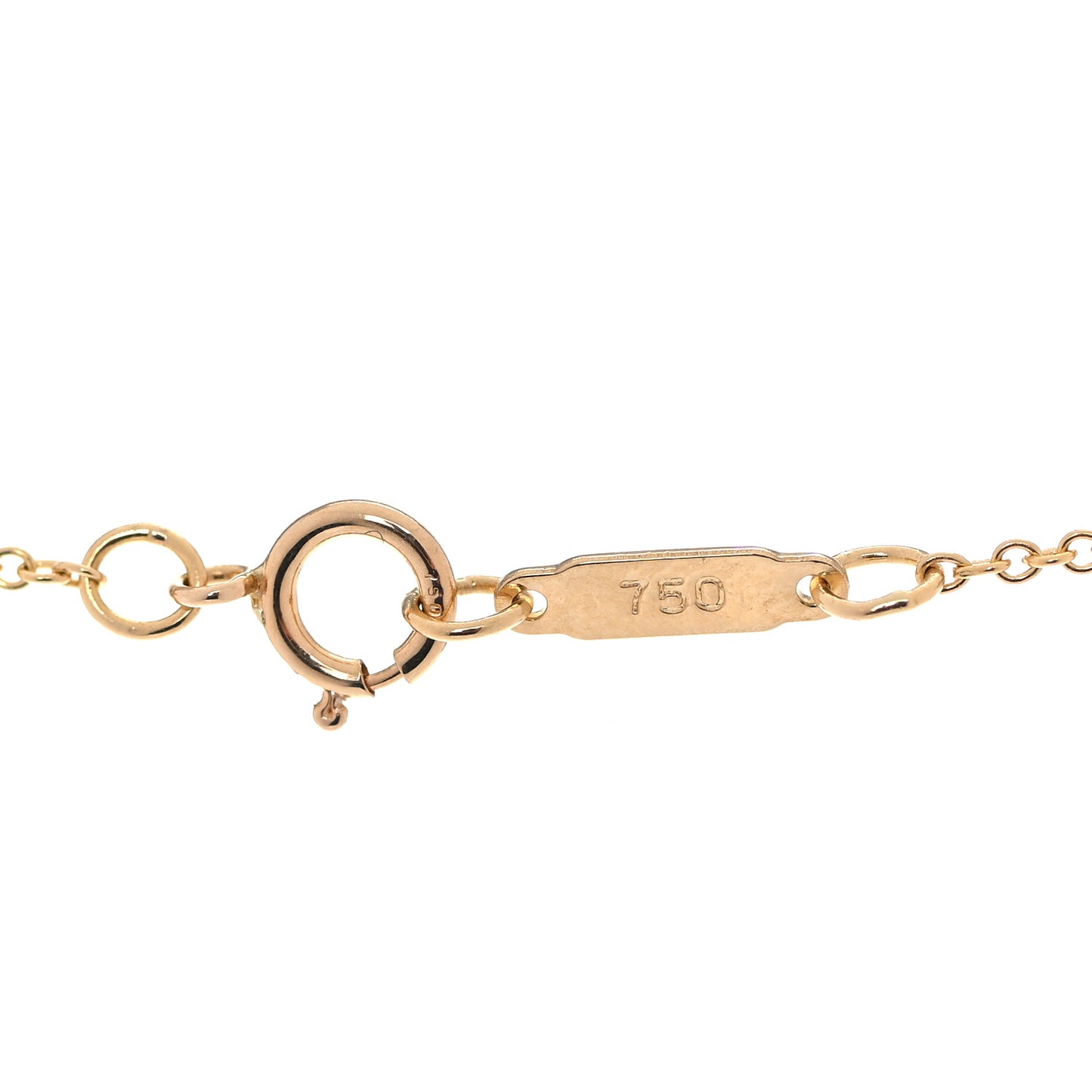 18K Yellow Gold Diamond Small Cross Pendant Necklace