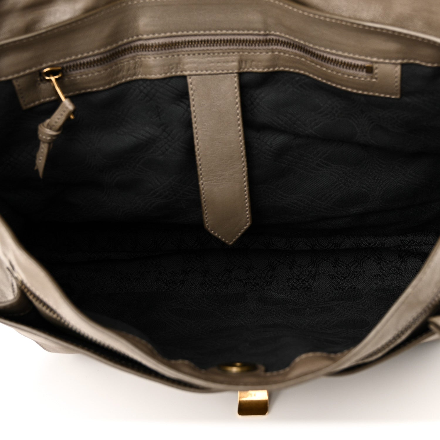 Proenza Schouler Lambskin Large PS1 Satchel Smoke 5 of 9
