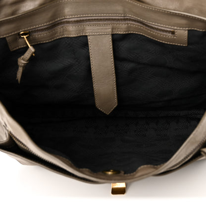 Proenza Schouler Lambskin Large PS1 Satchel Smoke 5 of 9