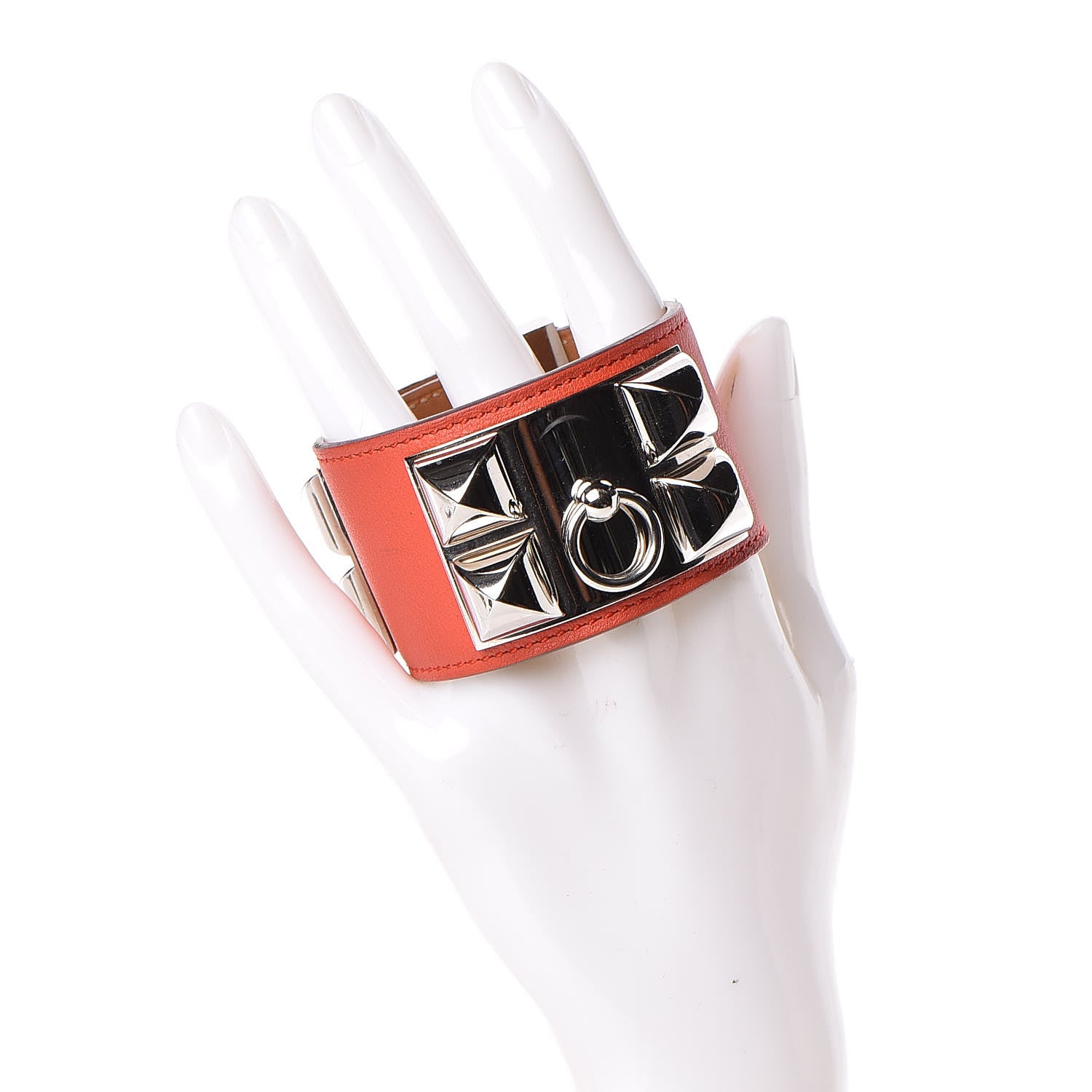 Hermes Swift Collier De Chien CDC Bracelet S Capucine 2 of 7