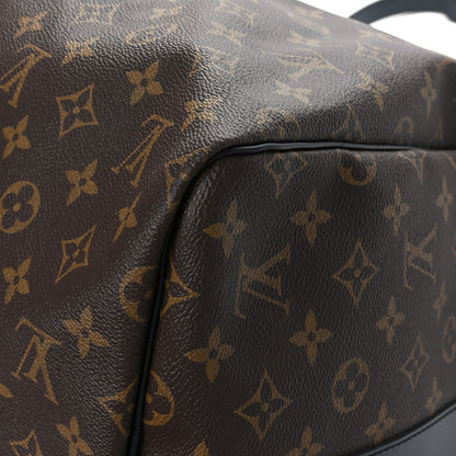 Louis Vuitton Monogram Macassar Keepall Bandouliere 55 11 of 11
