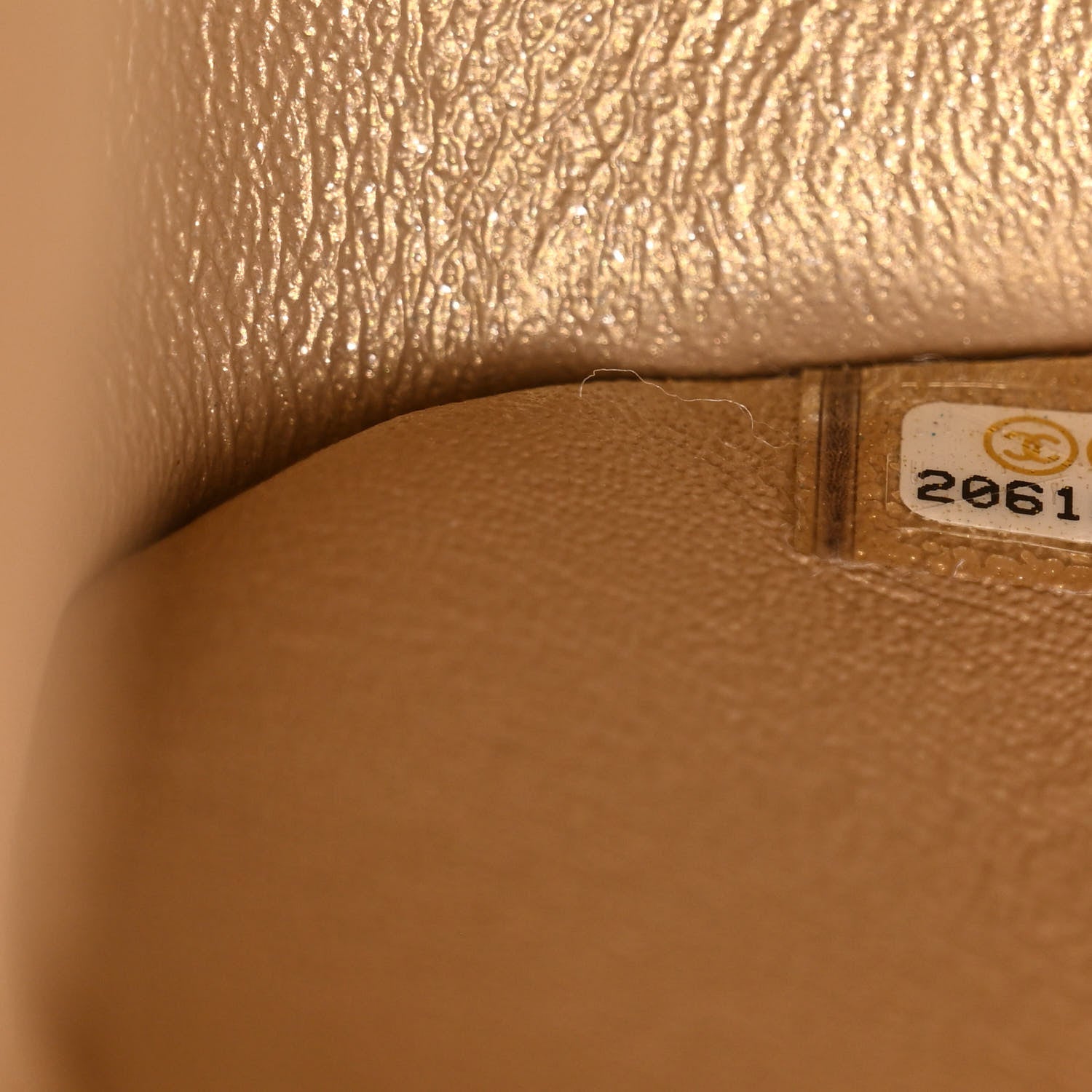 Chanel Pearly Caviar Quilted Jumbo Double Flap Gold 7 of 14