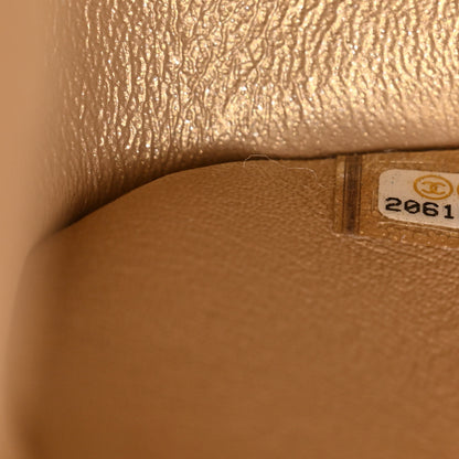 Chanel Pearly Caviar Quilted Jumbo Double Flap Gold 7 of 14