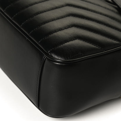 Saint Laurent Calfskin Matelasse Joan Camera Bag Black 12 of 12