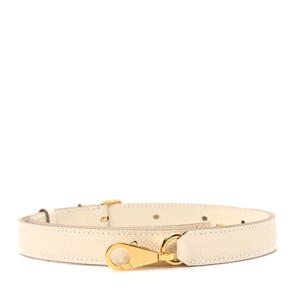 Hermes Epsom A-Strap Shoulder Strap Craie 1 of 5