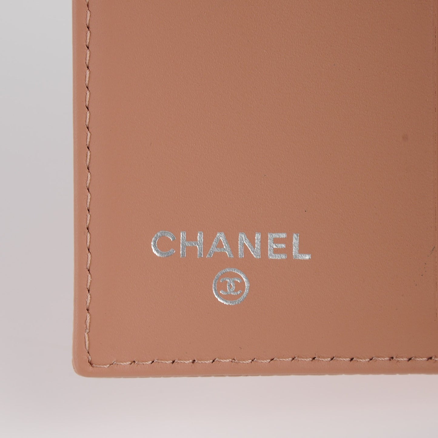 Caviar Timeless CC Compact French Wallet Dark Beige