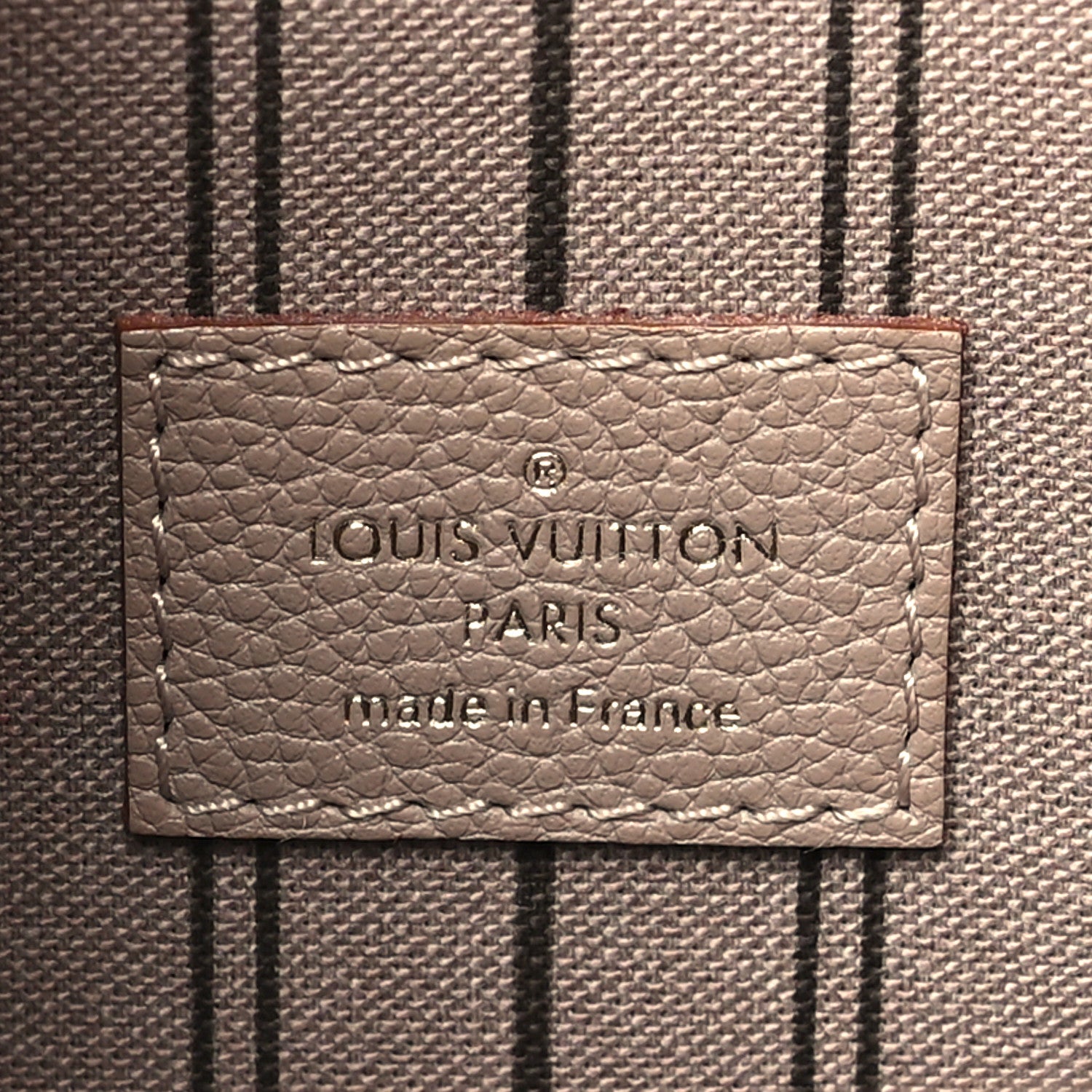Louis Vuitton Empreinte Braided Pochette Metis Vison 6 of 9