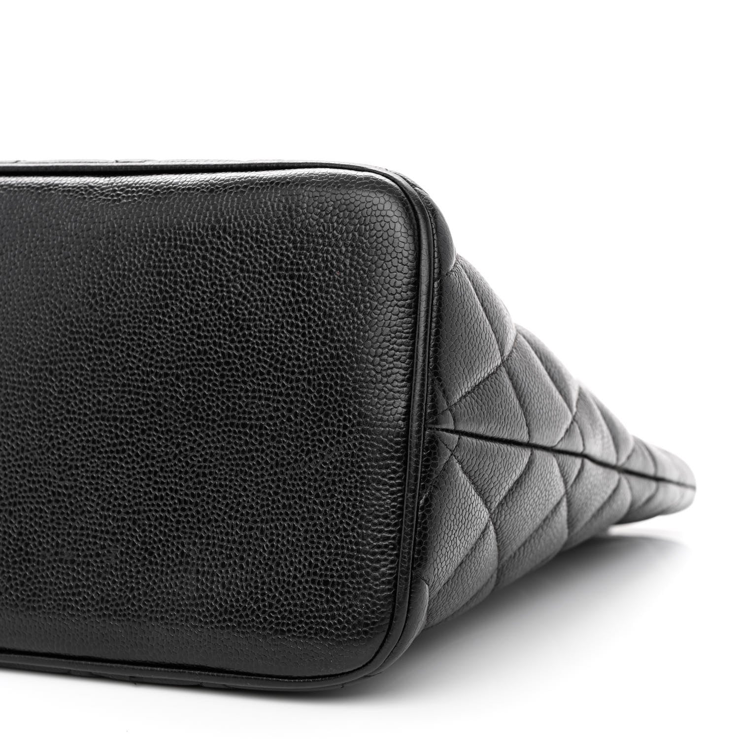 Chanel Caviar Quilted Medallion Tote Black 13 of 14