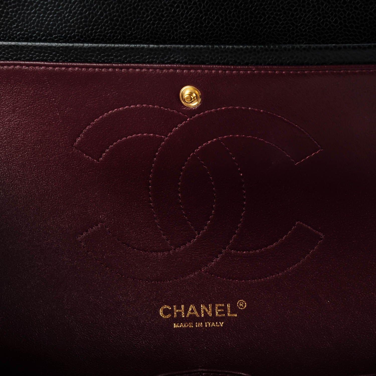 Chanel Caviar Quilted Jumbo Double Flap Black 5 of 8