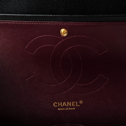 Chanel Caviar Quilted Jumbo Double Flap Black 5 of 8