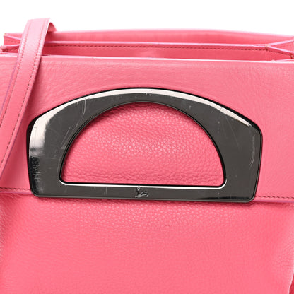 Christian Louboutin Grained Calfskin Passage Messenger Pink 7 of 12