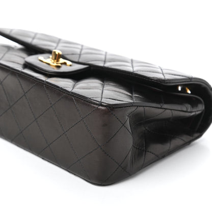 Chanel Lambskin Quilted Small Double Flap Black 8 of 15