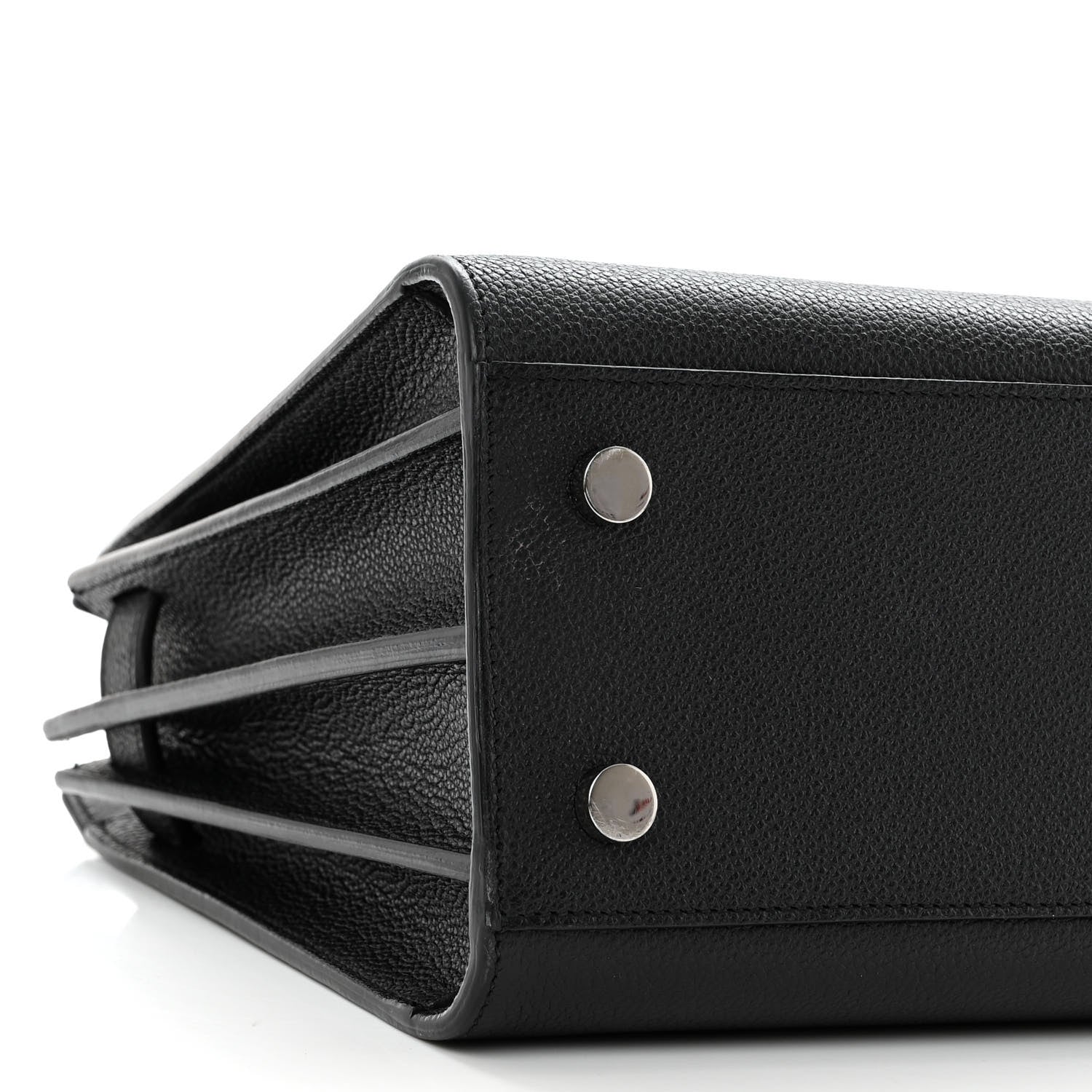 Saint Laurent Grained Calfskin Baby Sac De Jour Black 9 of 12