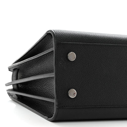 Saint Laurent Grained Calfskin Baby Sac De Jour Black 9 of 12