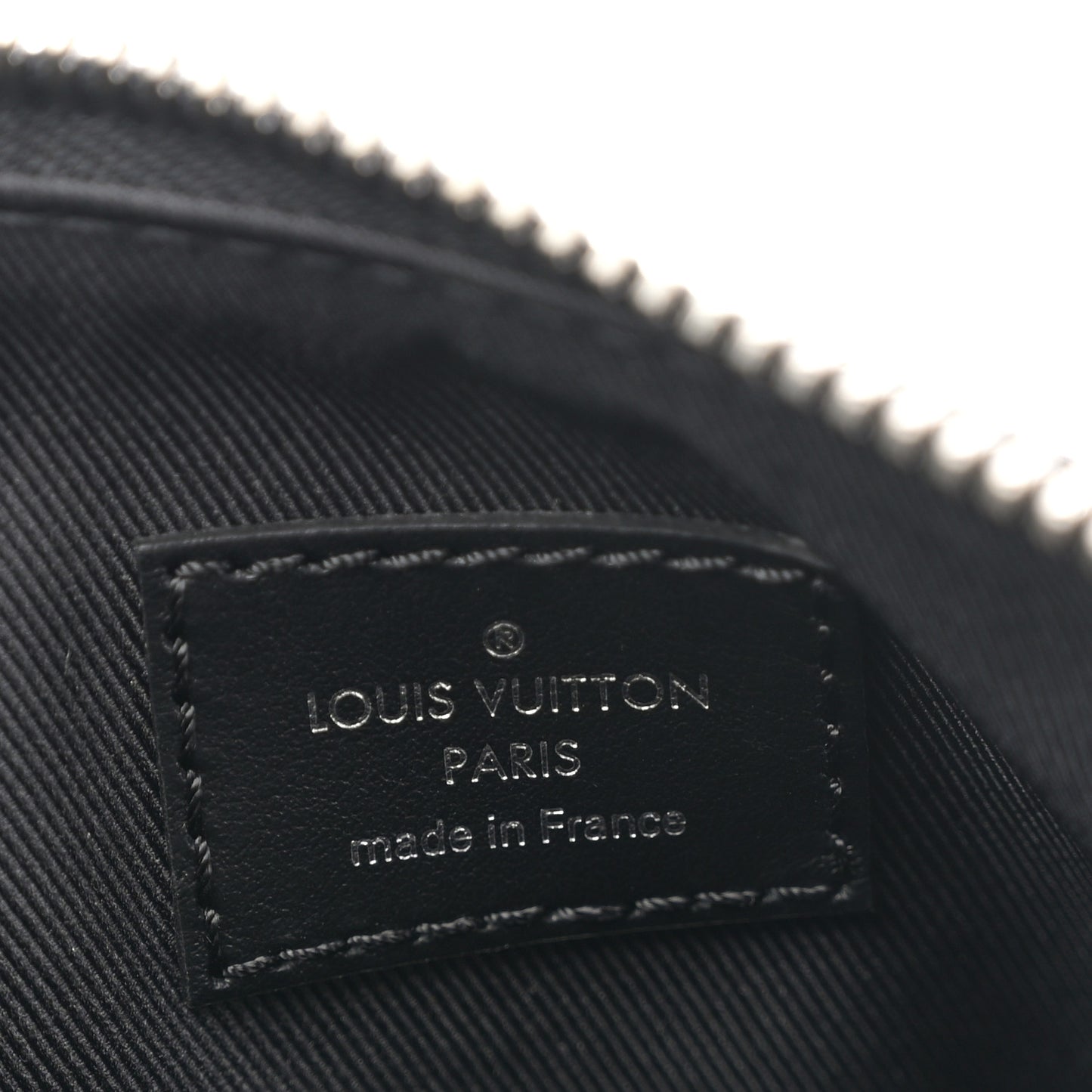 Reverse Monogram Eclipse Keepall XS Black