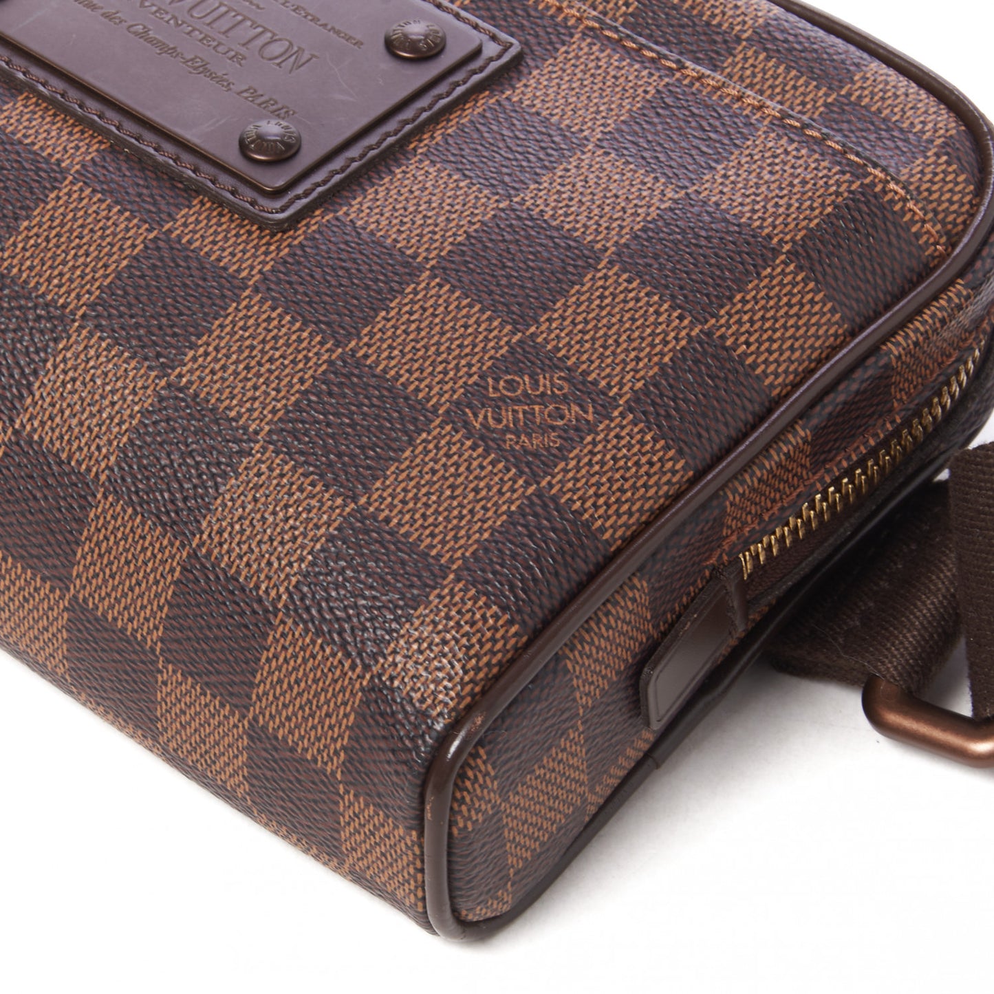 Damier Ebene Brooklyn Bum Bag