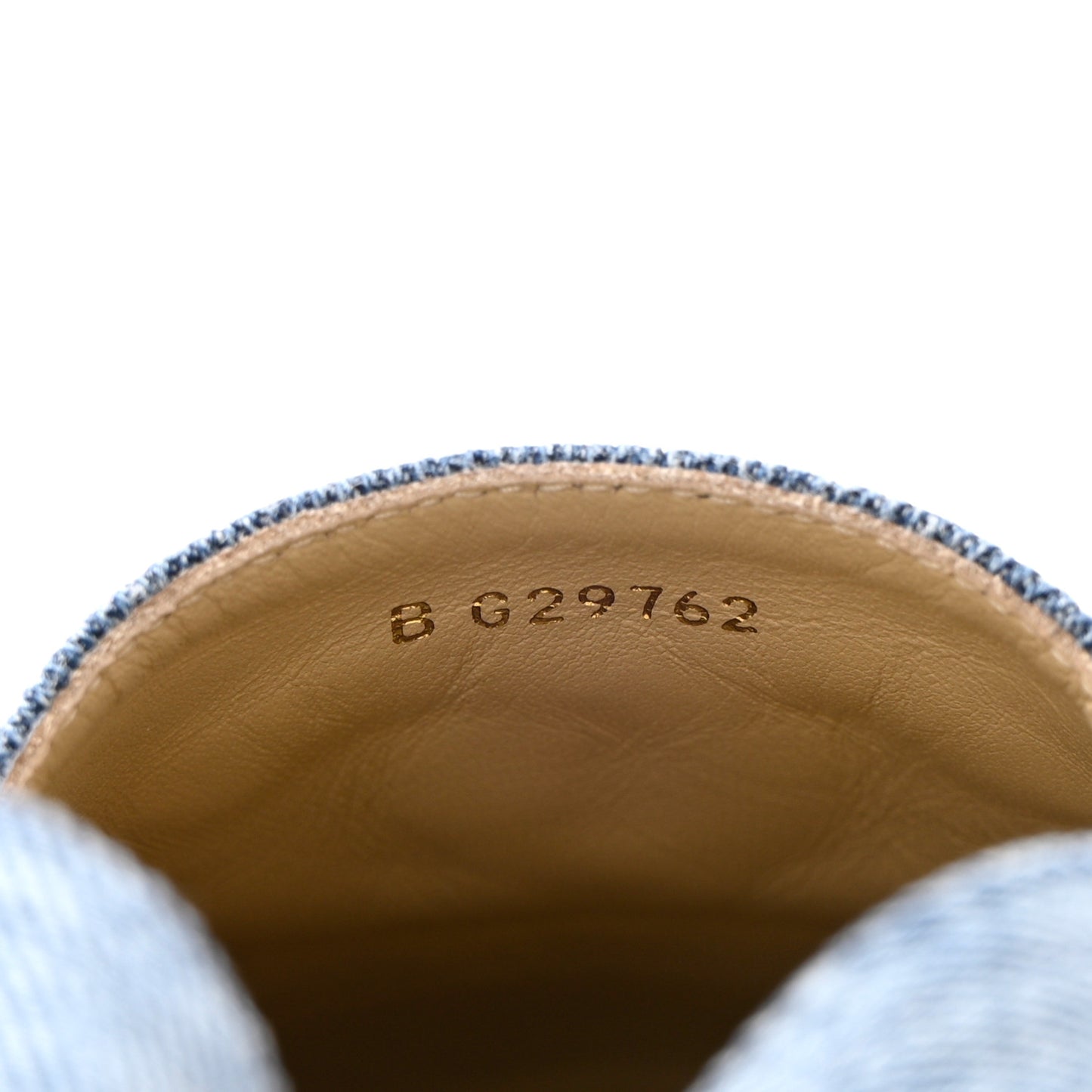 Denim CC Espadrilles 38 Blue Black