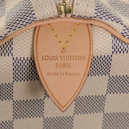 Louis Vuitton Damier Azur Speedy 35 6 of 6