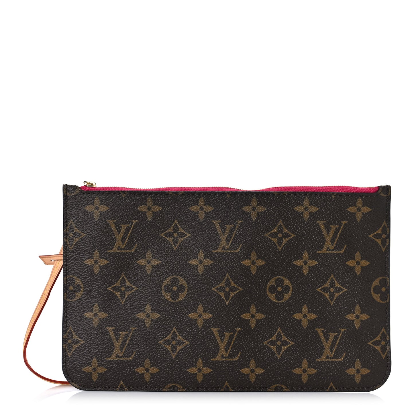 Monogram Neverfull MM GM Pochette Fuchsia