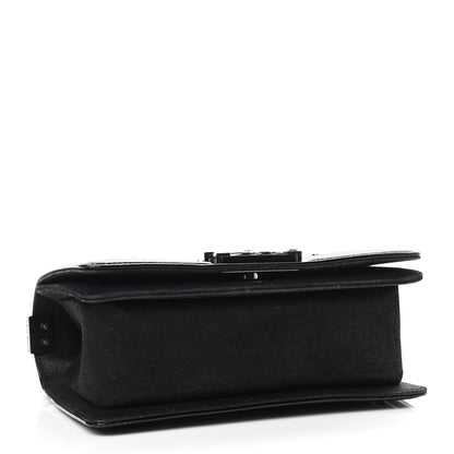 Chanel Patent Iridescent Calfskin Sequin Small Boy Flap Bag Black 4 of 10