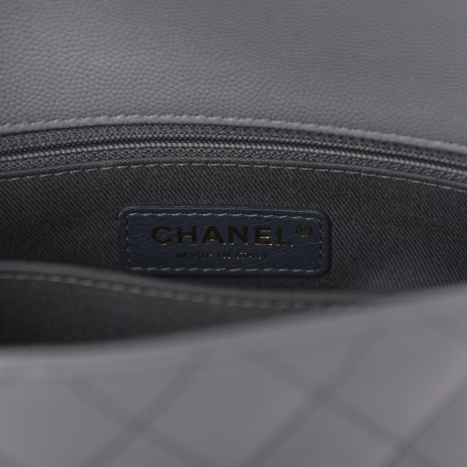 Chanel Caviar Quilted Mini Coco Handle Flap Light Blue 7 of 12