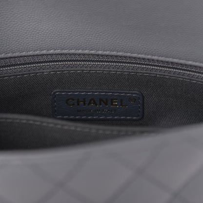 Chanel Caviar Quilted Mini Coco Handle Flap Light Blue 7 of 12