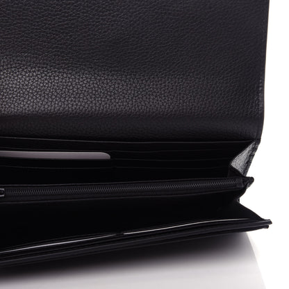 Gucci Calfskin Animalier Continental Wallet Black 5 of 7