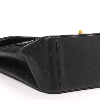 Chanel Lambskin Quilted XL Jumbo Single Flap Black 9 of 14