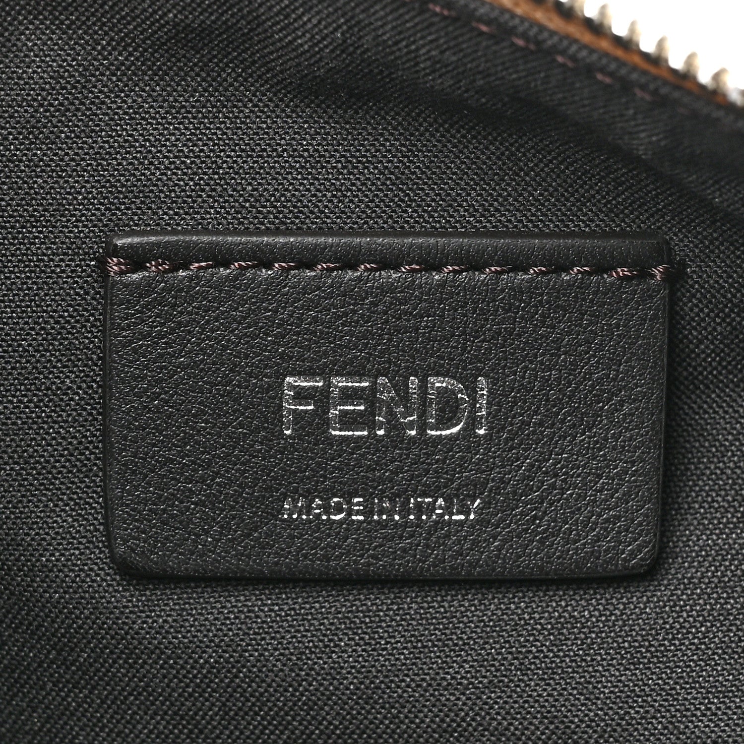 Fendi Vitello Grace Matte Metal Handle Medium Fendigraphy Hobo Bag Beige Amido 6 of 10